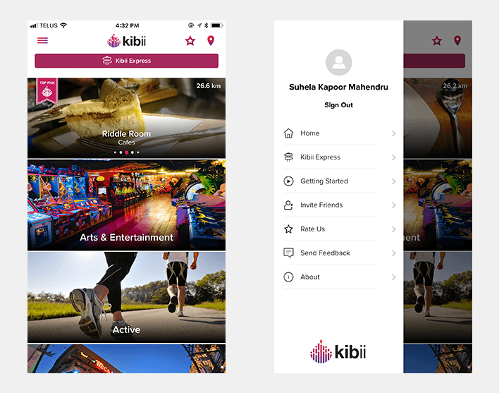 Guide to Mobile App Design - 10 Quick & Actionable UI UX Tips - Side Drawer